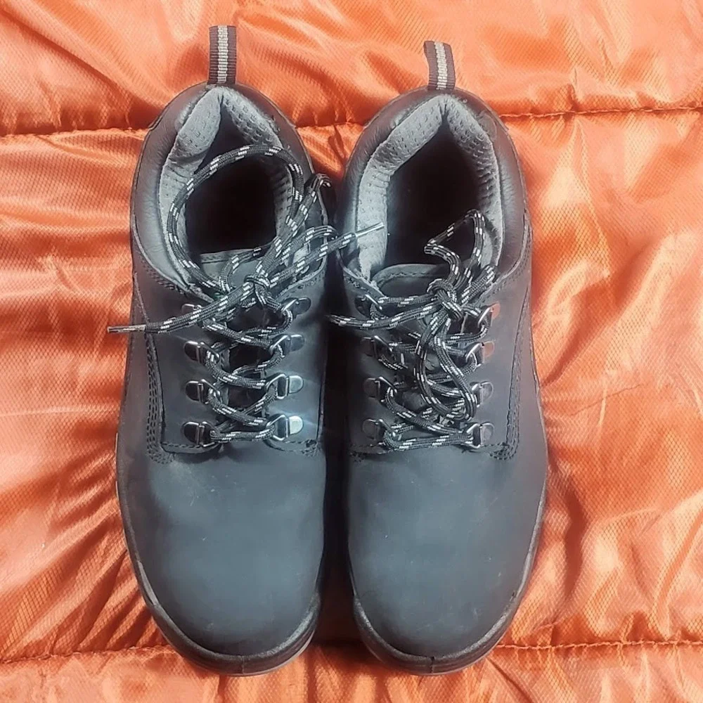 HYTEST Men's SIZE 7‎ WIDE Leather Lithium Oxford Safety Shoes K17150 STEEL Toe